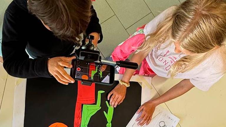Attività legate al progetto a scuola a Saiano