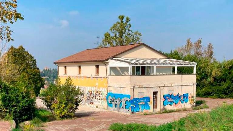 L’immobile che ospitava il ristorante “Ai Gessi”
