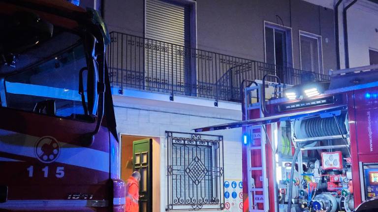 Santarcangelo, incendio nel ripostiglio: pronto intervento dei Vigili del Fuoco - Gallery