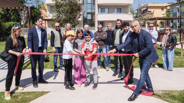 Rimini, inaugurato il nuovo Giardino di via Armellini-Tommaseo - Gallery
