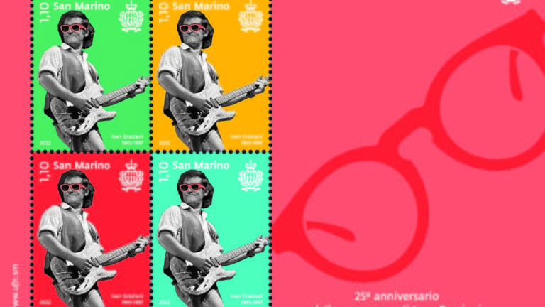 San Marino, un francobollo speciale per Ivan Graziani