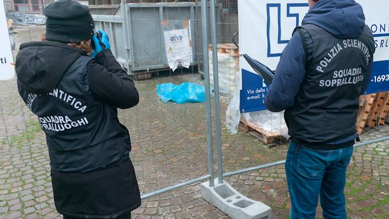 Il sopralluogo in ospedale