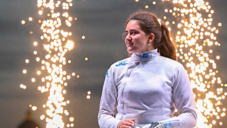 Spada, Mariachiara Testa splendida “imbucata” tra gli ori olimpici: “Il bronzo agli Assoluti, un’emozione mai provata prima”