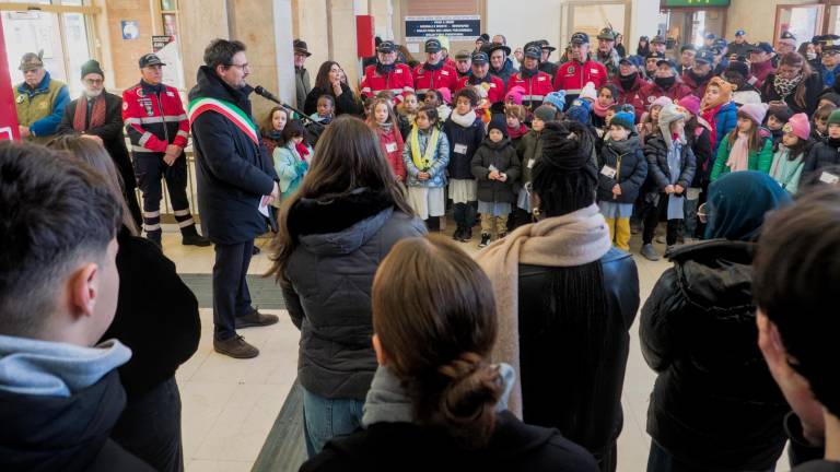 Ravenna, Giornata della Memoria tra la stazione e i Caduti della Brigata Ebraica GALLERY