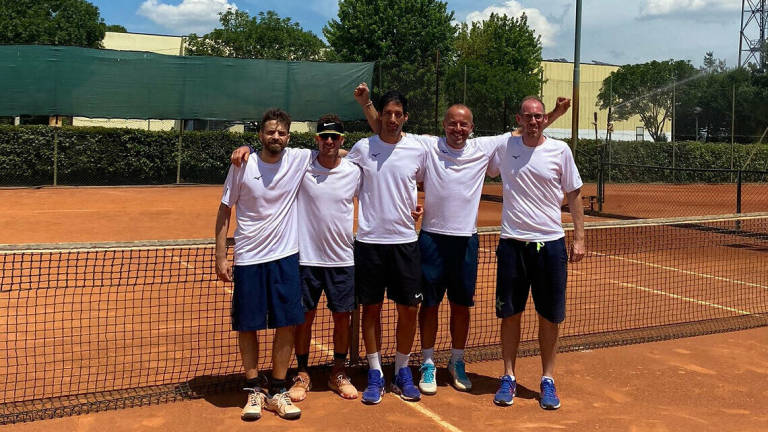 Tennis, il Cast San Marino promosso in D3