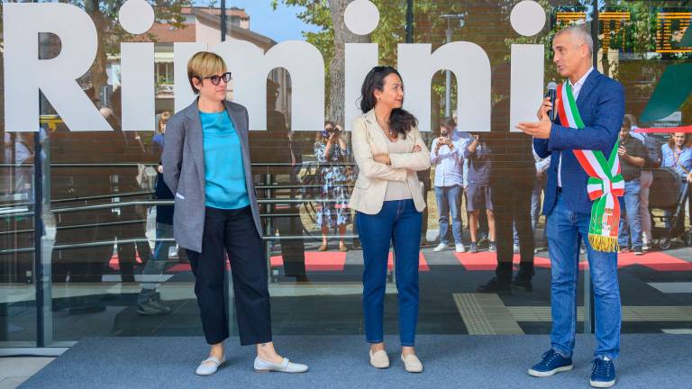 Rimini, inaugurato il nuovo sottopassaggio per la stazione VIDEO