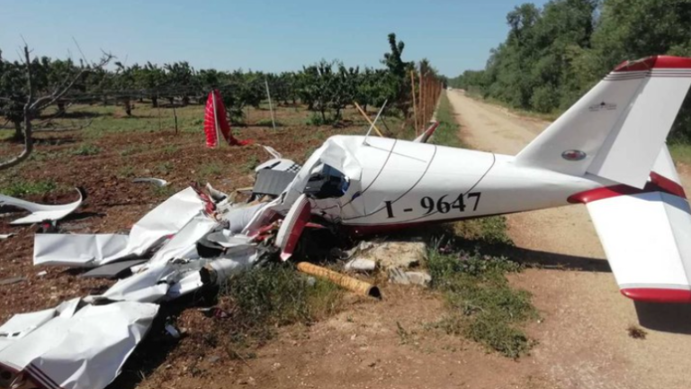 Schianto aereo a Trani: le vittime sono bolognesi, ferito un ravennate