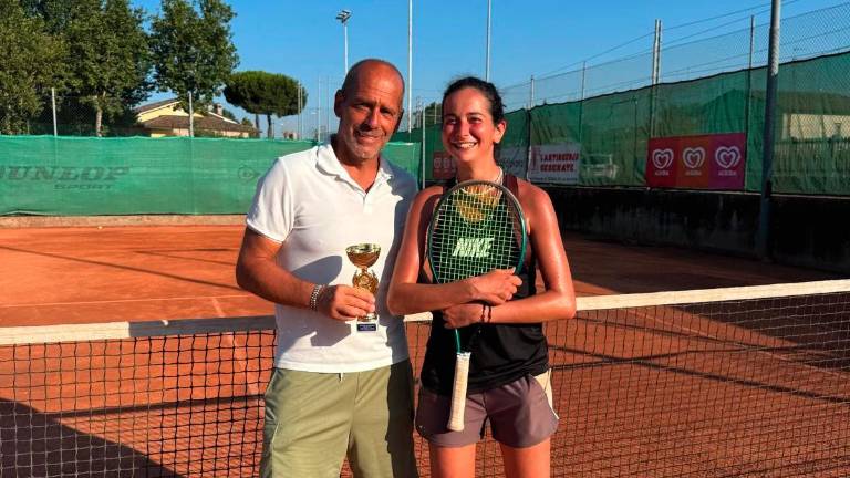 Tennis, festa toscana a Cesenatico