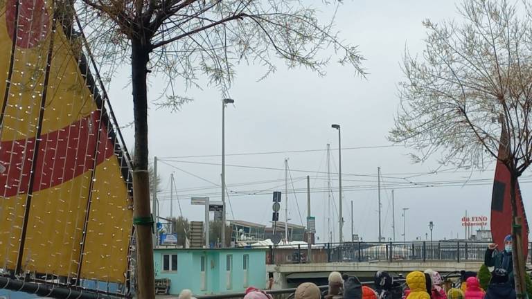 Riccione, i bambini alla scoperta della pesca del linguaggio della vela