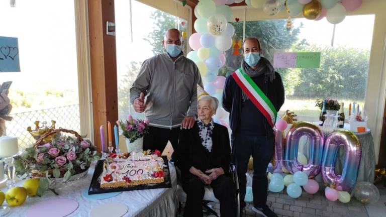 Ravenna, gli splendidi 100 anni di nonna Fulvia