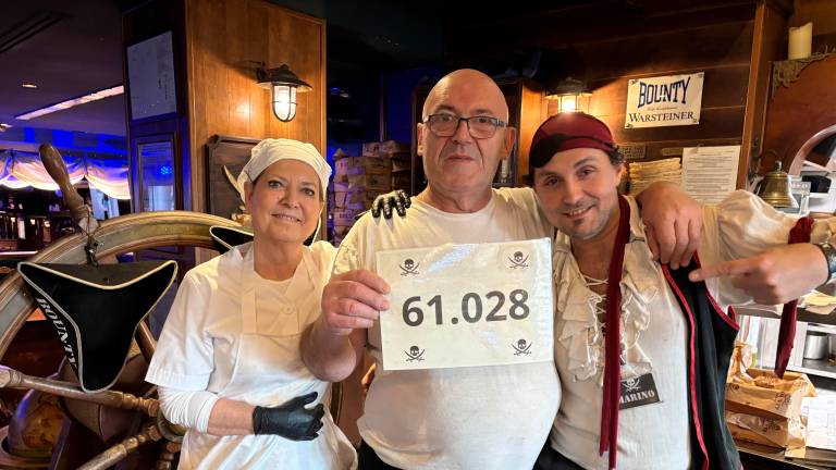 Rimini, al Bounty 61.028 piatti di Carbonara nel 2025 VIDEO