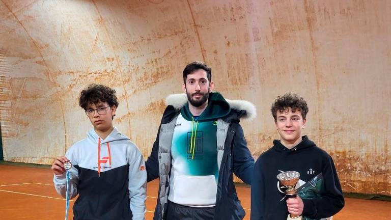 Tennis, l’Under 14 di San Marino ad Alberto Lonfernini e Sofia Valentini