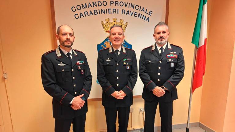 Il Tenente Colonnello Alessio Gallucci, Il Colonello Andrea Lachi, il Maggiore Andrea Coppi