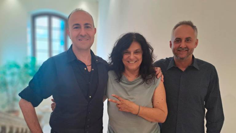 Marco Colonna, Cosetta Gardini e Umberto Pasqui, rappresentanti di Metropolis