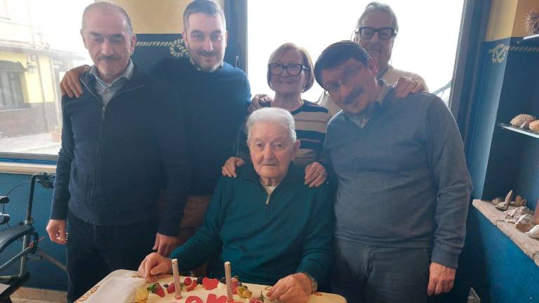 La festa per i cento anni