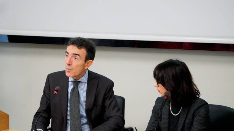 Daniele Rossi presidente dell’autorità portuale, con l’assessora Annagiulia Randi
