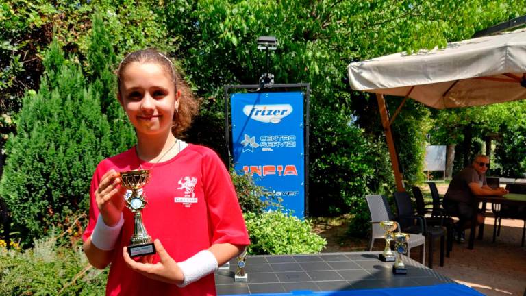 Greta Bonaventura premiata a Massa