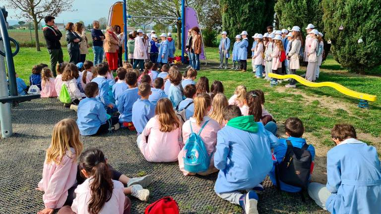 Santarcangelo, il parco di San Bartolo intitolato a Teresa Mattei