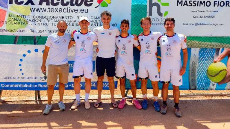 La formazione del Russi Sporting Club promossa in D1