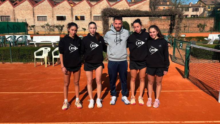 La formazione del San Marino Tennis Club