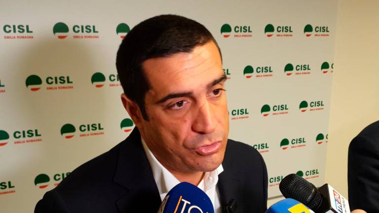 Il presidente della Regione Emilia-Romagna Michele De Pascale