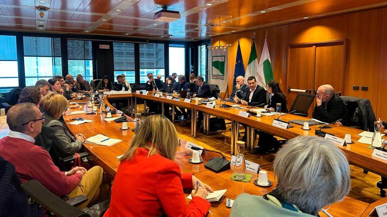 L’incontro di oggi in Regione