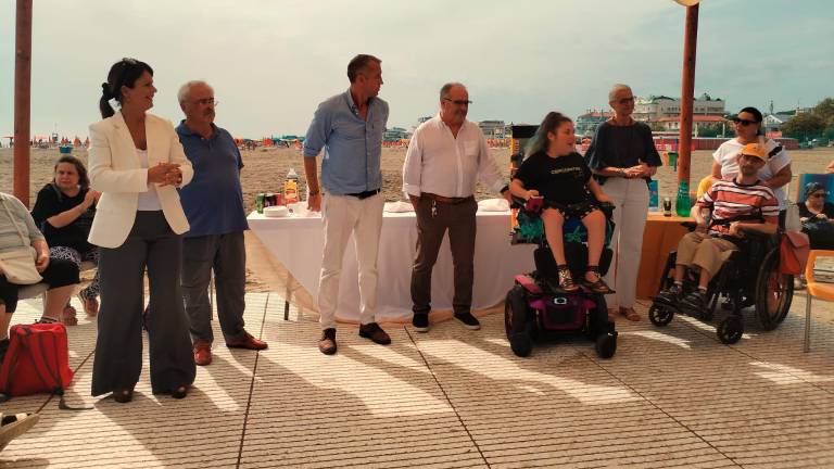 Cervia. La spiaggia libera ora è accessibile a tutti