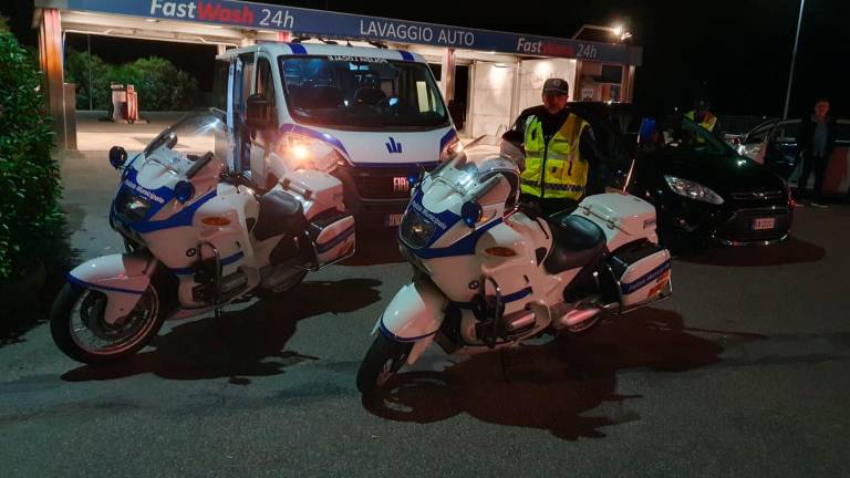 Il pattuglione della polizia locale castellana