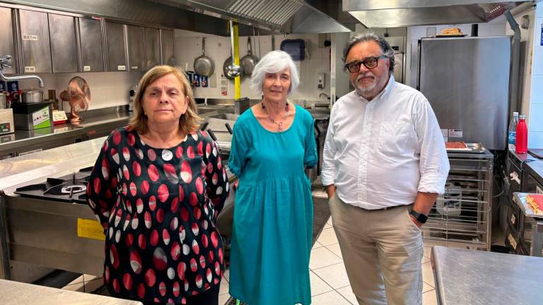 Gli organizzatori Paola Farneti, Oriana Casadei e Tommaso Cristofori