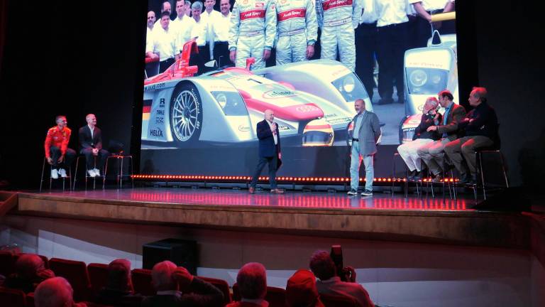 Imola, il mito Le Mans rivive a teatro con i piloti Pirro, Martini, Capello, Baldi FOTOGALLERY MMPH