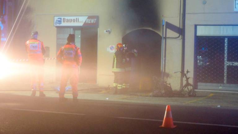 Incendio a Fornace Zarattini