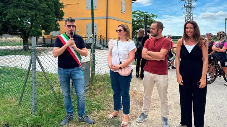 Santarcangelo, quasi 300 persone per la nuova ciclabile ex ferrovia Santarcangelo-Urbino - Gallery