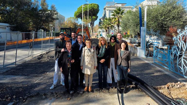 Riccione, Lungomare del Sole: primo stralcio concluso entro marzo 2026 VIDEO