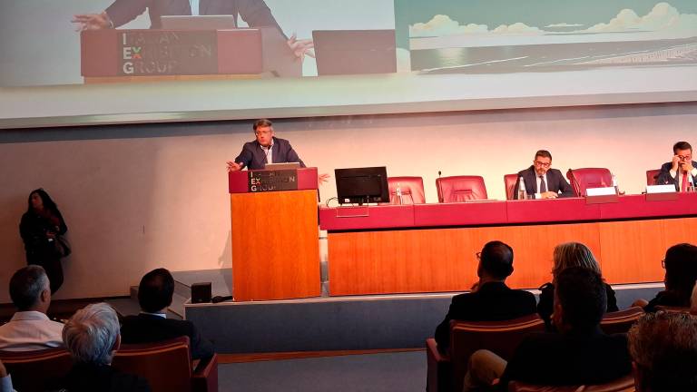 L’intervento di Rustignoli al Ttg di Rimini giovedì scorso