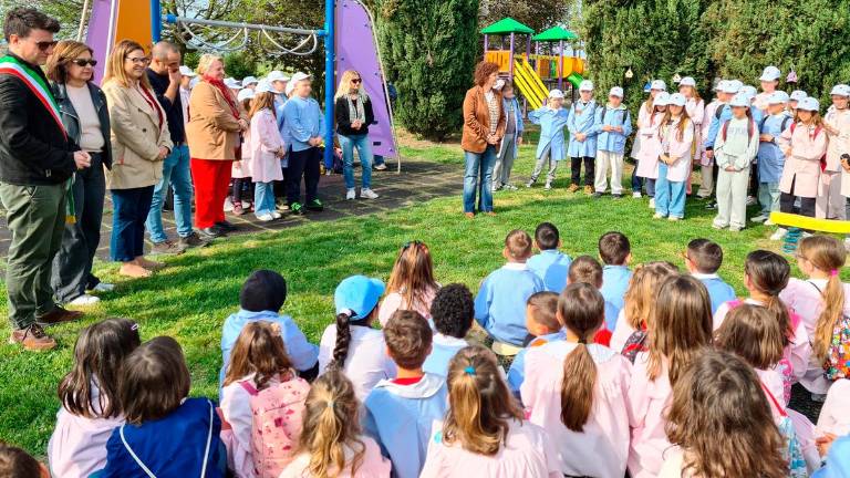 Santarcangelo, il parco di San Bartolo intitolato a Teresa Mattei