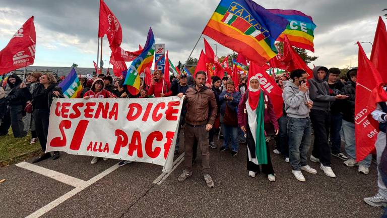 Un momento della manifestazione di venerdì 3 ottobre (Zanotti)