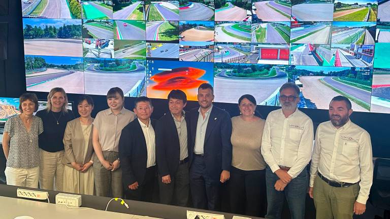 Imola, eventi sportivi e sostenibilità: dal Giappone i rappresentanti di Motegi e Suzuka in visita