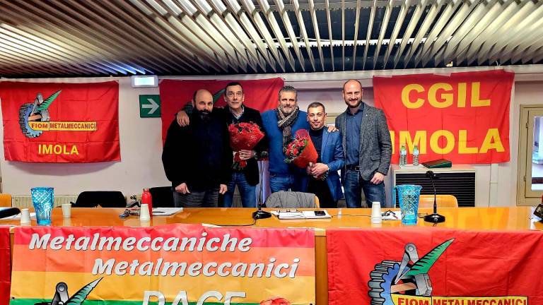 Marco Valentini è il nuovo segretario generale della Fiom Cgil di Imola