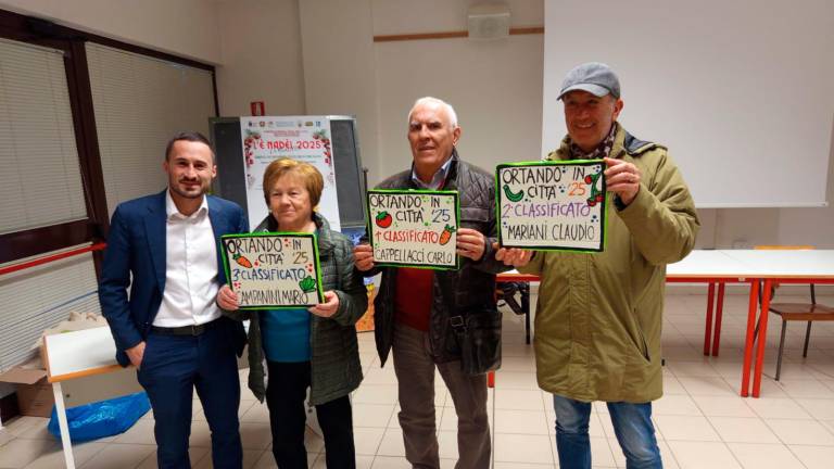 Cesena, “Ortando in Città”: i vincitori del concorso 2025