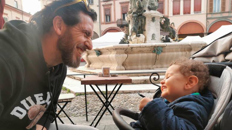 Nicola è un bambino di due anni e mezzo nato con la sindrome di Cohen