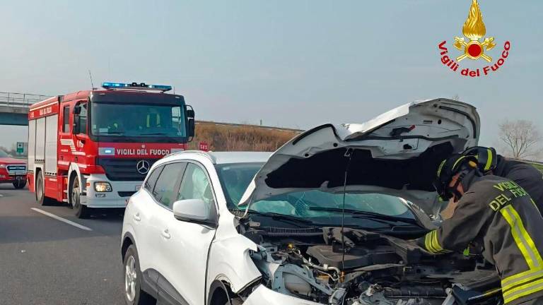 Cesena, incidente in A-14, intervengono i Vigili del Fuoco