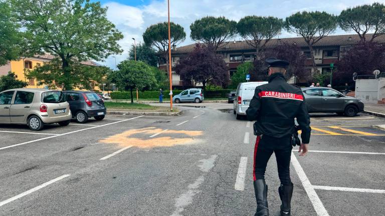 La scena dell’incidente fatale