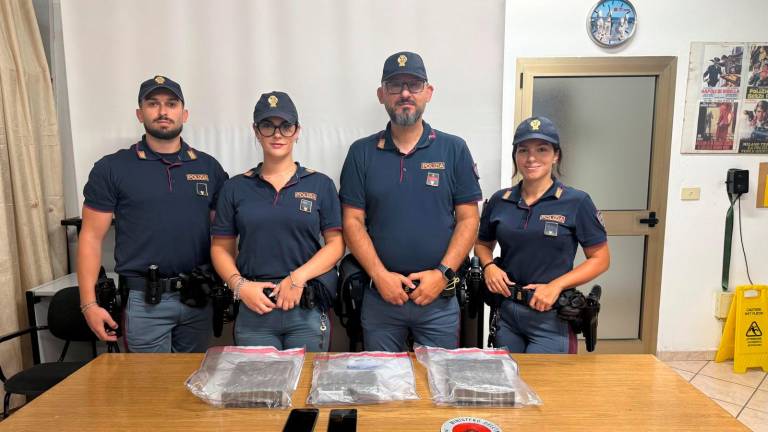 Lo stupefacente sequestrato avrebbe fruttato fino a 50mila euro