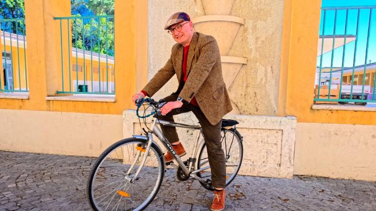 Lo scrittore Andrea Pagani FOTO MMPH