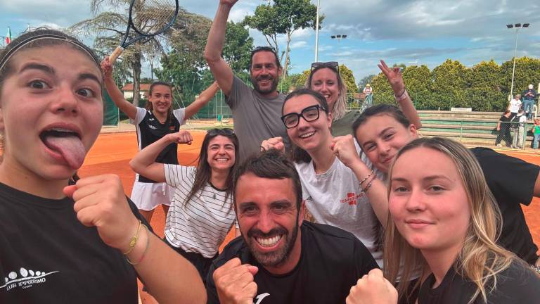 Le ragazze del Tc Ippodromo