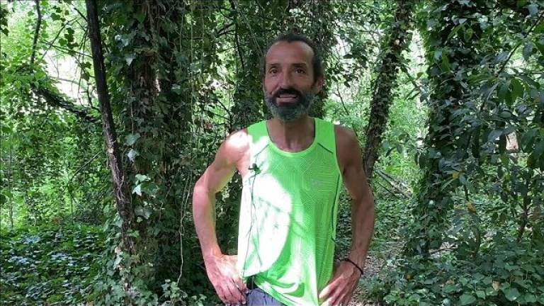 Cesena, l'uomo che corre nei boschi: Meglio di una seduta dallo psicologo, qui si rinasce