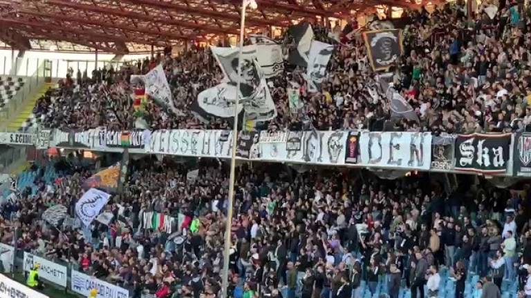Calcio C, Cesena: record stagionale di pubblico contro il Gubbio VIDEO