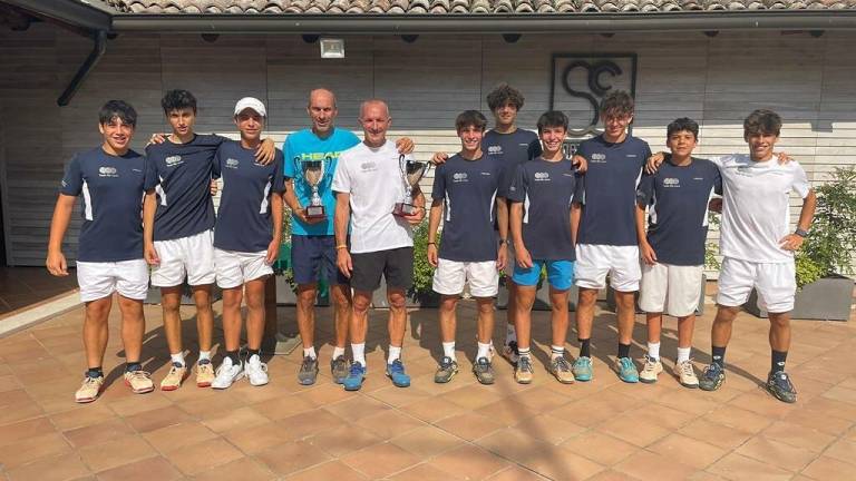 Tennis, Villa Carpena campione regionale Under 14 e Under 16