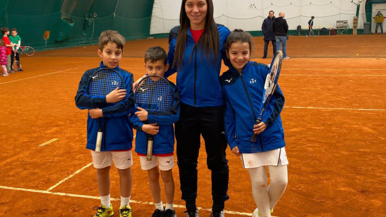 Tennis, fine settimana in campo per i giovani di San Marino