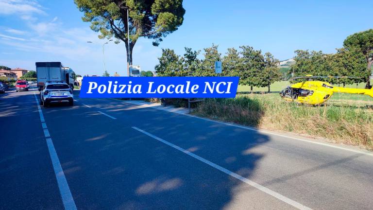 Incidente: fuori strada con la moto a Casalfiumanese, 44enne faentino all’ospedale